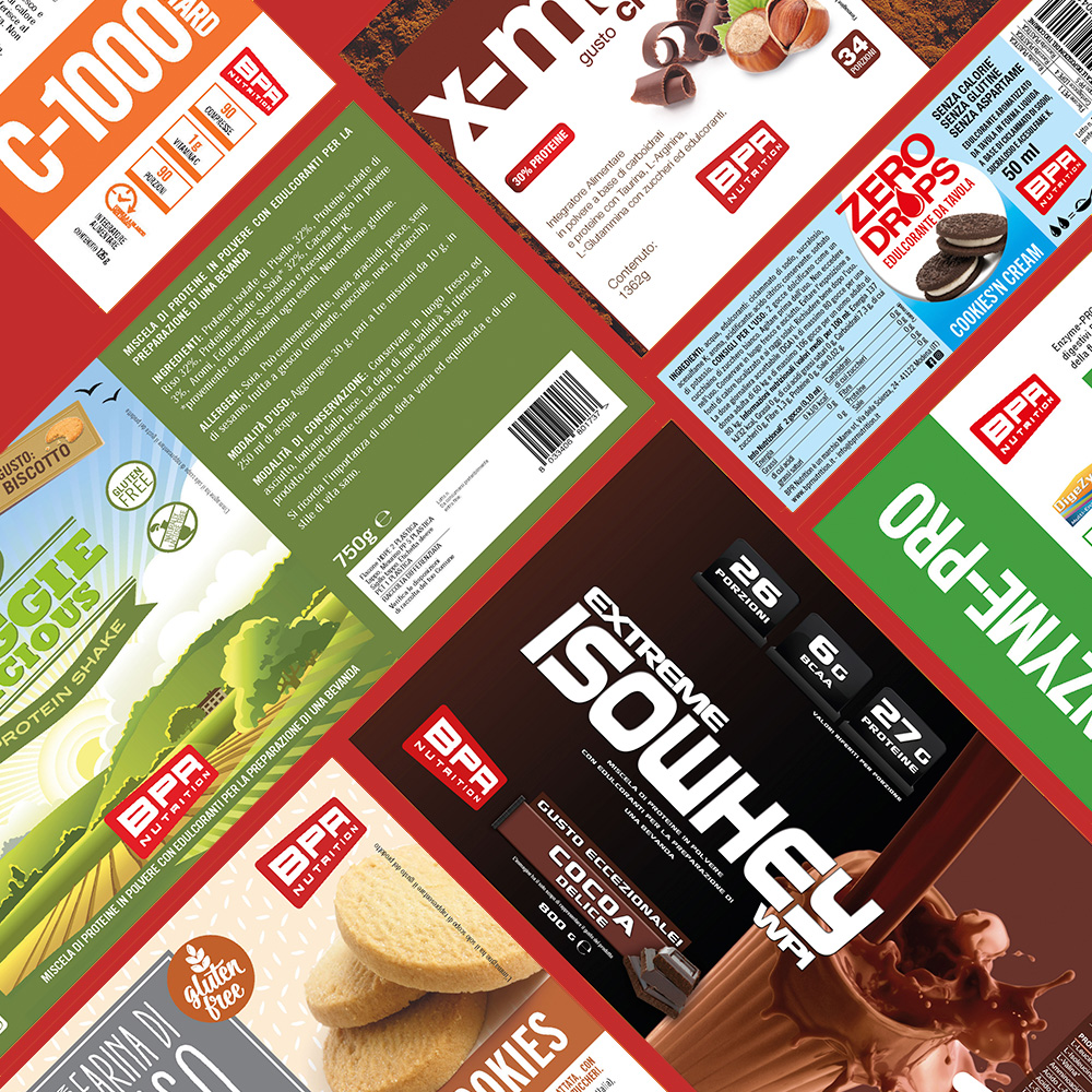 Packaging dei prodotti BPR